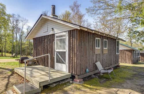 Puposky Cabin | Waterfront Hideaway on Gull Lake: Fish & Boat!