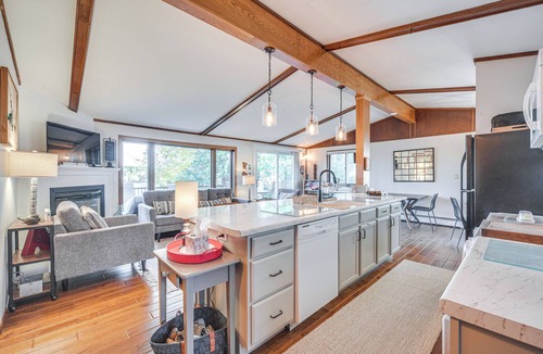 Balsam Lake House | Waterfront Home w/Fire Pit & Deck in Balsam Lake!
