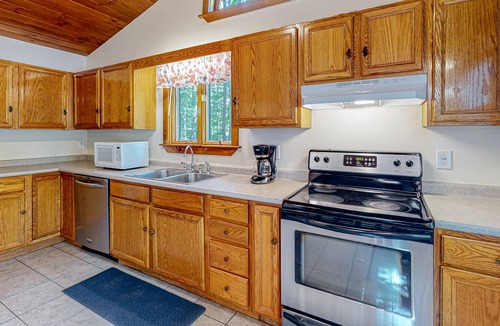 Poland House | Waterfront home with grill, full kitchen, and dog-friendly