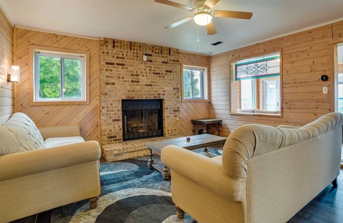 Grayling House | Waterfront Houghton Lake Vacation Rental w/ Dock!