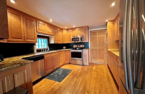 Russells Point Cottage | Waterfront house with hot tub private dock!