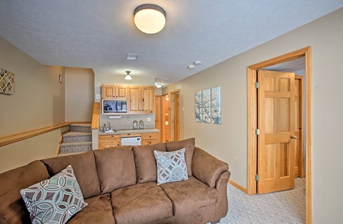 Fife Lake House | Waterfront Lake Cottage: Dock, Kayak, Sunroom