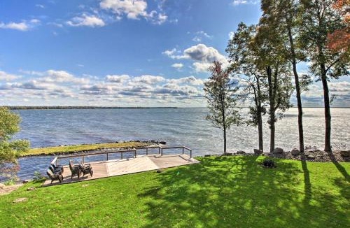 Isle House | Waterfront Lake Mille Lacs Lodge w/Deck + Grill!