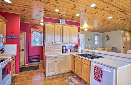 Cadillac Cottage | Waterfront Lake Mitchell Cottage w/Sunset Views