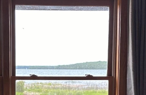 Drummond House | Waterfront Log Home & Bunkhouse, 300' Scott's Bay, Boat Access w Dock & Hunting,