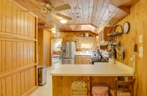 Raymond Cottage | Waterfront Raymond Vacation Rental w/Boat Dock!