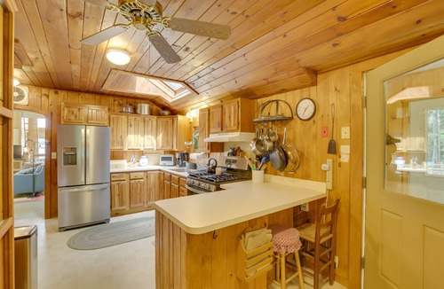 Raymond Cottage | Waterfront Raymond Vacation Rental w/Boat Dock!