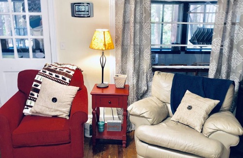 Farrandsville Cabin | WATERVILLE-conv located, cottage in the woods-close Rail Trail, PINE CREEK