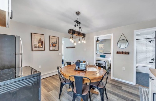 Algoma Apartment | Welcome to The Steele Magnolia! Completely renovated 2 bed/1ba plus bonus pull out couch. We are located directly across the street from Von Stiehl Winery and are just a few minutes walk to Crescent Beach!