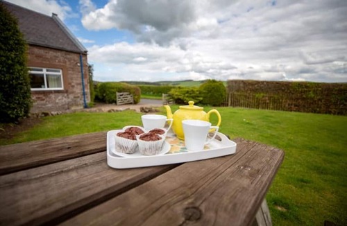 Jedburgh Cottage | Wild Rose in rural location with lovely views on a working farm with walks