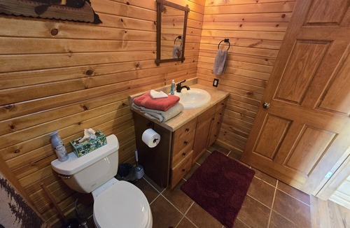 Oneida County Cabin | Willow Lake Log Cabin with Deck, Wi-Fi, Washer & Dryer, Fireplace and Dock