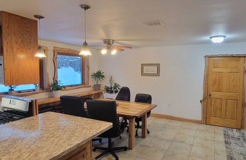 Mason Apartment | Winter get-away! Snowmobiling, x-country skiing and more!