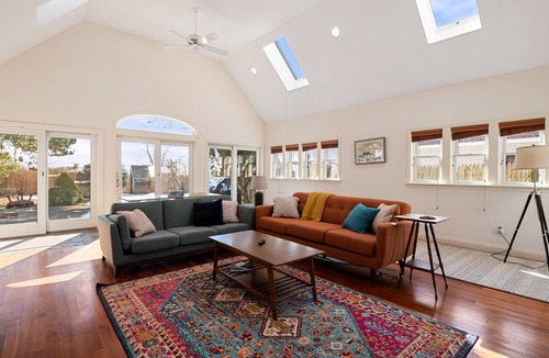Nahant House | Winter home near the beach with fenced yard, patio & firepit