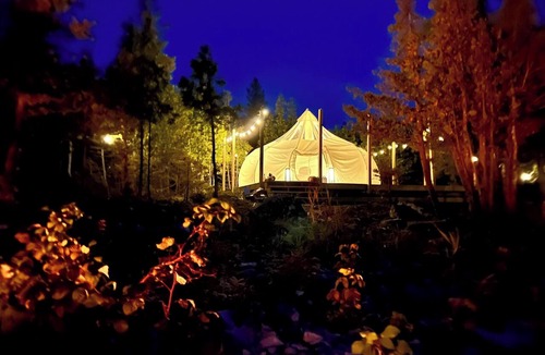 Drummond RV Rental | Wonderful 1-bedroom bell tent campground in peaceful Drummond for nature lovers