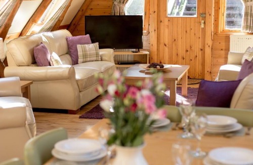 Maybole Villa | Wonderful private villa for 16 guests with WIFI, TV, patio, pets allowed and panoramic view