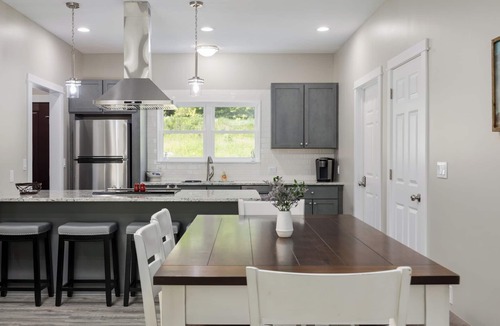 Cedar House | Wooded tranquil Retreat: Hot tub and fire pit. Just 8 miles from Traverse City!