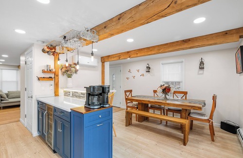 Barkhamsted House | Woodland Sanctuary House with Hot Tub, Fire Pit, and Woodstove