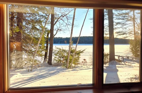 Naples House | Year-Round Lakefront Cabin on Trickey Pond
