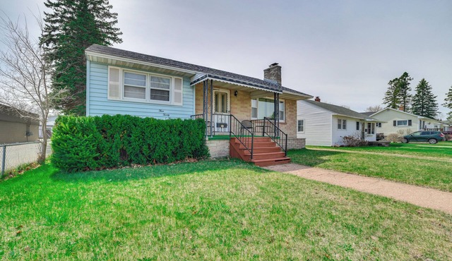 1 MI to Marina: Alpena Lake View Home!