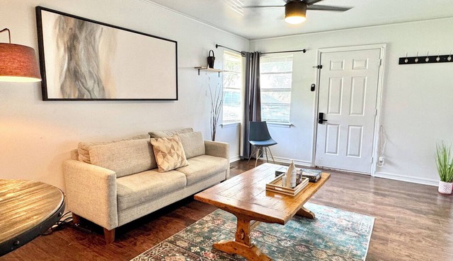 1BR built for OKC relocations and transitions — settle in for a month or more #37A