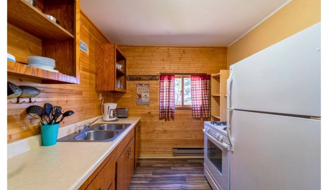 2 bedroom 1 bath cabin located at Cass Lake Lodge Cabin 9