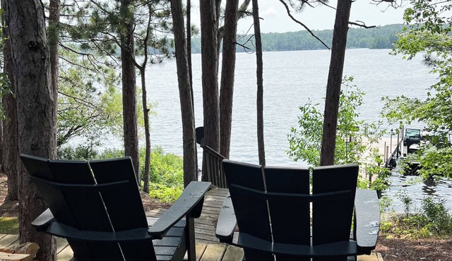 2 BR Cabin on LAKE VERMILION with beach, game room, yoga, pilates, tennis