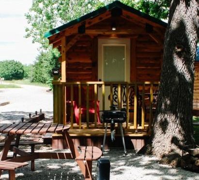 #3 - Amish Built Log Cabin Fishing Hunting Camping