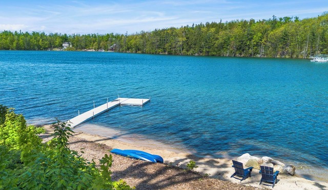 300' Private Beach on All-Sports Lake 27 | Dock, Pool Table