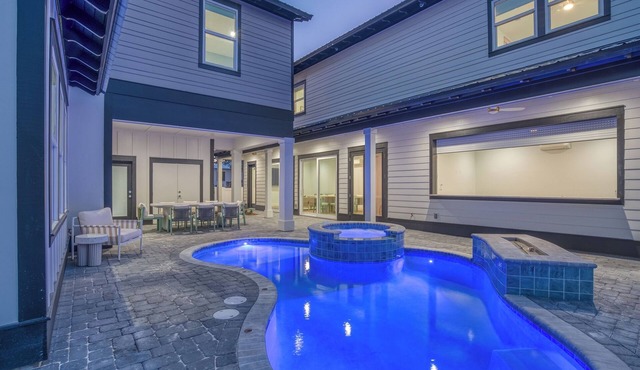 30a Walnut Escape | 10BR | Carriage House! Pool & Spa! Deeded Beach Access!