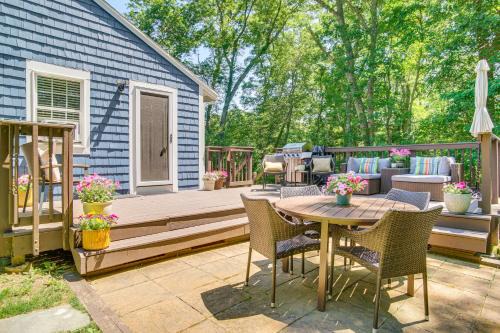 4 Mi to Bristol Beach! Coastal Retreat w/Pond