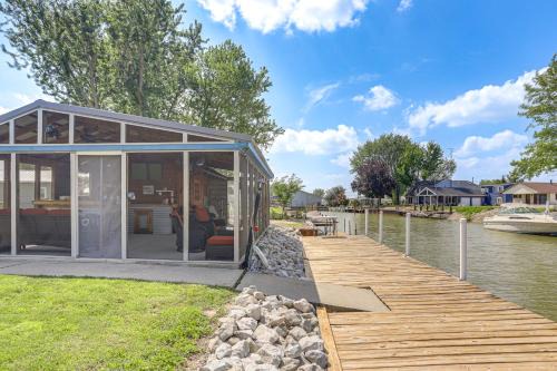 75' Private Dock! Waterfront Nugent's Canal Home