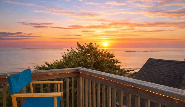 A newly renovated New Englander style home on the southern tip of Orr's Island.