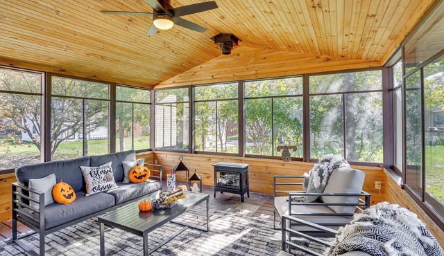 Across from Tetonka Lake: 4-Season Getaway!