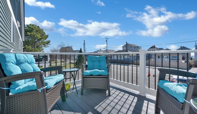 Across the street from the beach with EV Charger. Unit A in Duplex