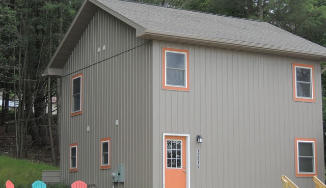 Adult retreat with modern feel