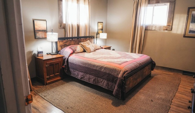 Antelope Creek Farm House located on the prairie and in the country