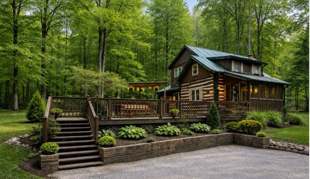 Atop Pine Hill Cabin