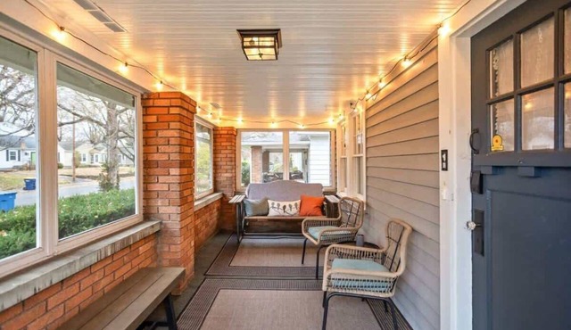 Backyard+Porch, Pet-Friendly | Broad Ripple Stay
