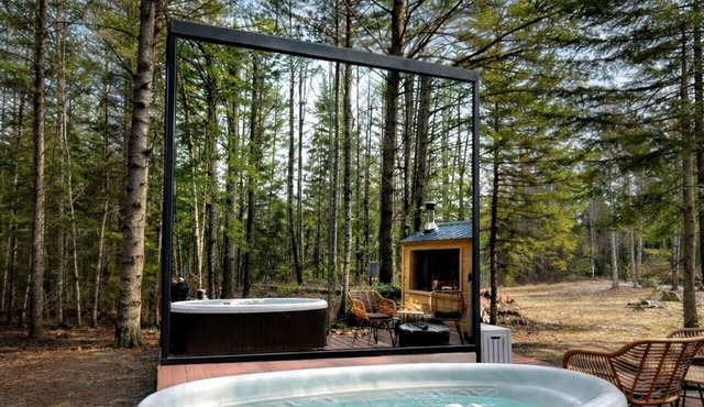 Balsam Fir House at FarAway Pond