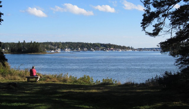 Bass Harbor Oceanfront Chalet: Peaceful, Private, Great On-The-Ocean View