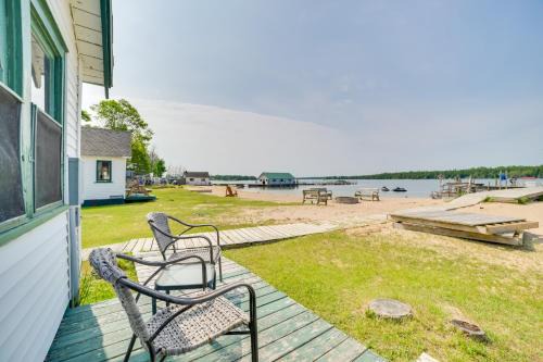 Beach & Dock Access! Upper Peninsula Cabin Retreat