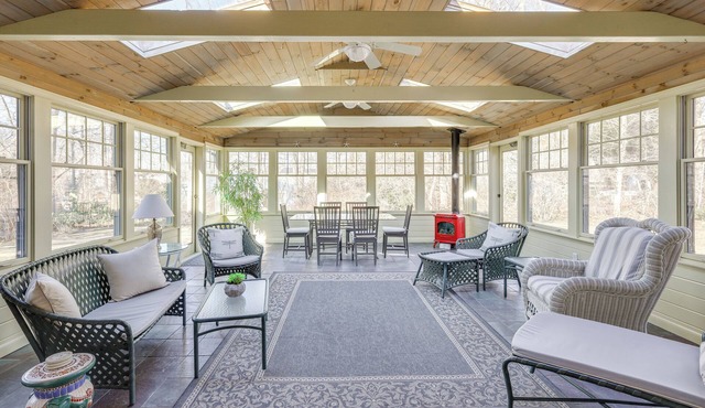 Beach & Golf Hub w/All-Season Sunroom in Cape Cod