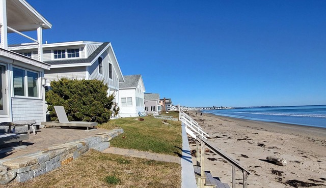 Beachfront Home on Private Moody Beach