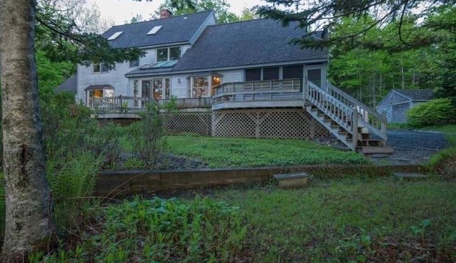 Beautiful Post and beam home right on Blue Hill Bay