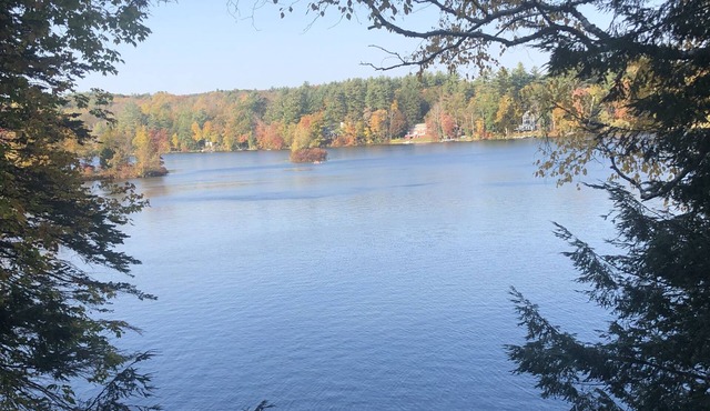 Berkshire lake house on lake Garfield, Monterey MA; private, 5 BR, sleeps 12