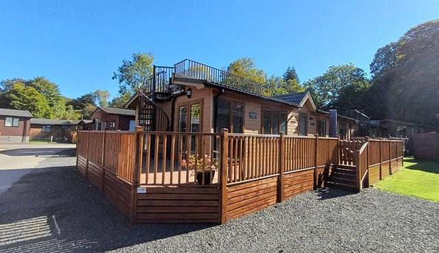 Betteridge View Lodge - a holiday lodge that sleeps 6 guests in 3 bedrooms