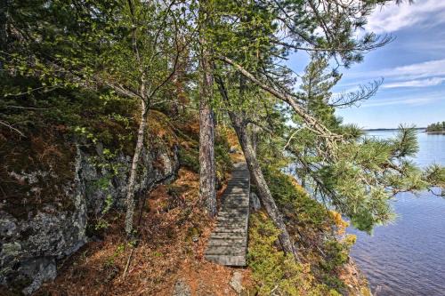 Boat Dock & Beach: Charming Stop Island Cabin