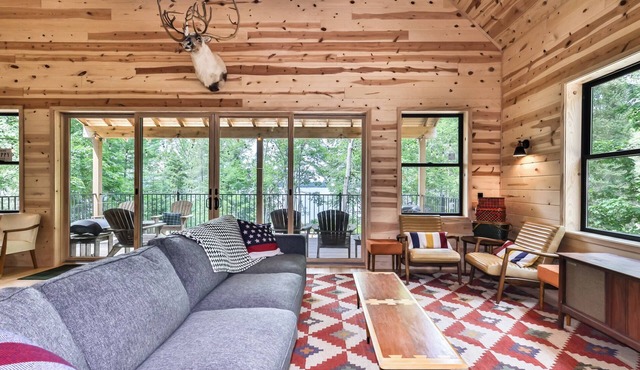 Brand new build on Big Saint Germain Lake with dock!