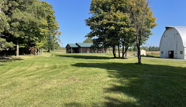 Brand-New House on 130 Acre Farm