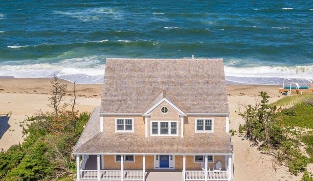 Brand New Magnificent Oceanfront Home with Spectacular Views on Private Beach